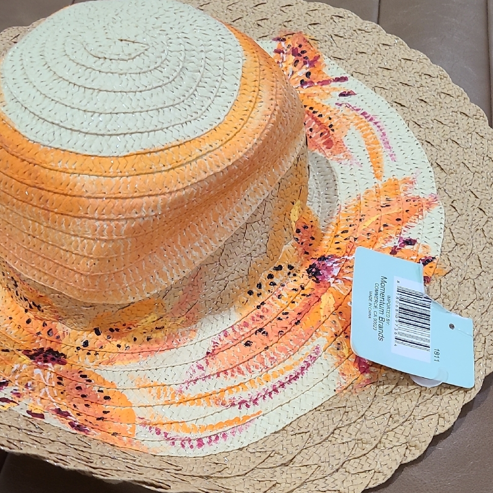 Colorful Straw Sun Hat